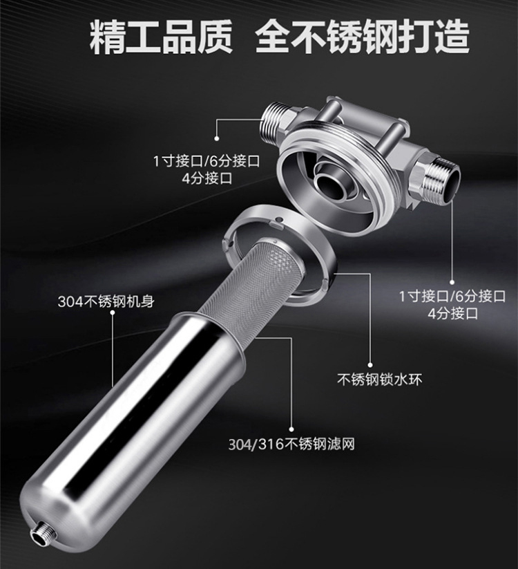 不銹鋼前置過濾器_http://m.myzhpp.cn_產品中心_第1張