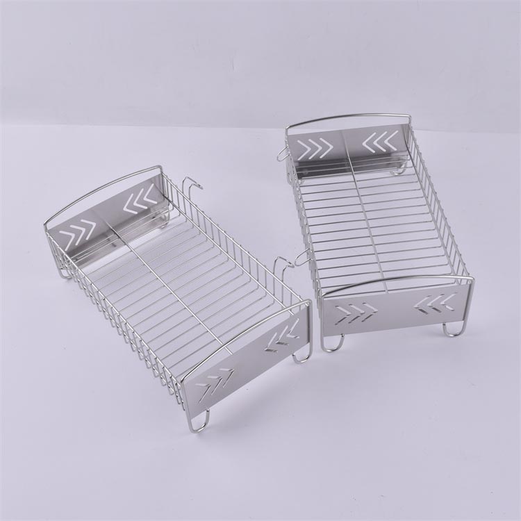 304不銹鋼餐具瀝淋水收納架 餐具消毒籃_http://m.myzhpp.cn_不銹鋼編織網類_第5張